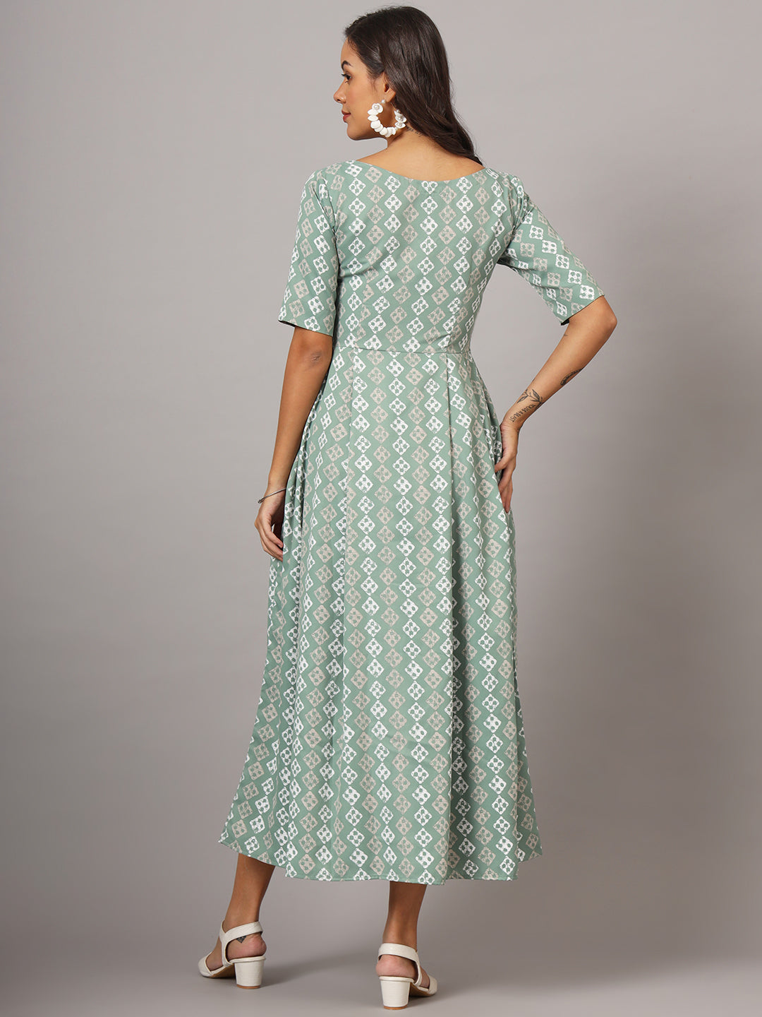 Box Pleted Dress