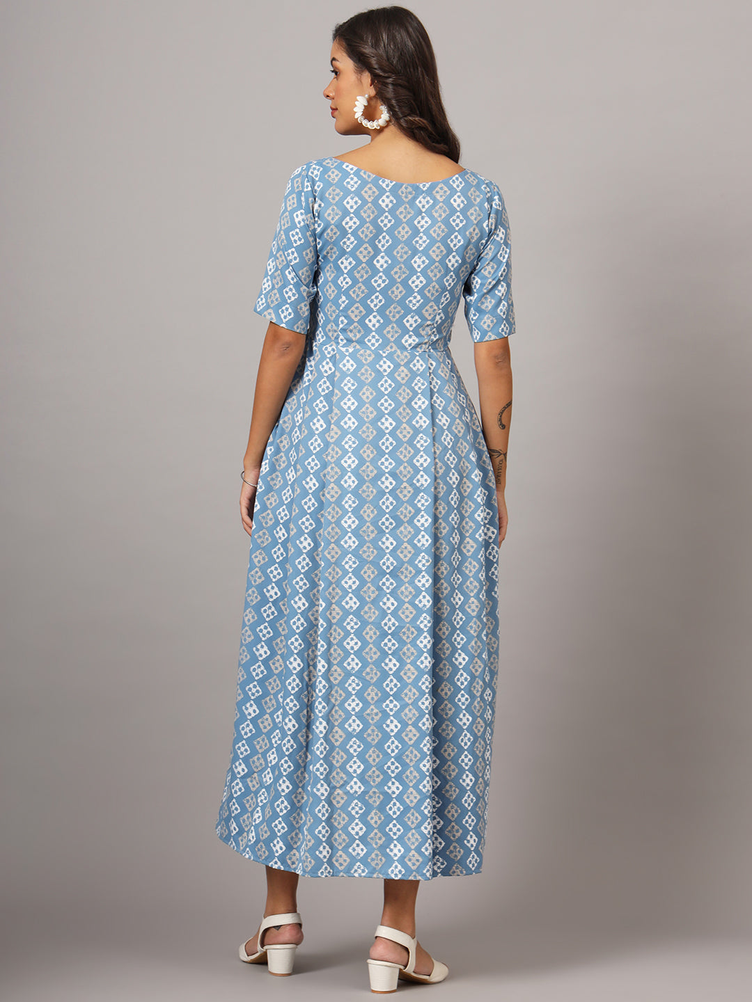 Box Pleted Dress