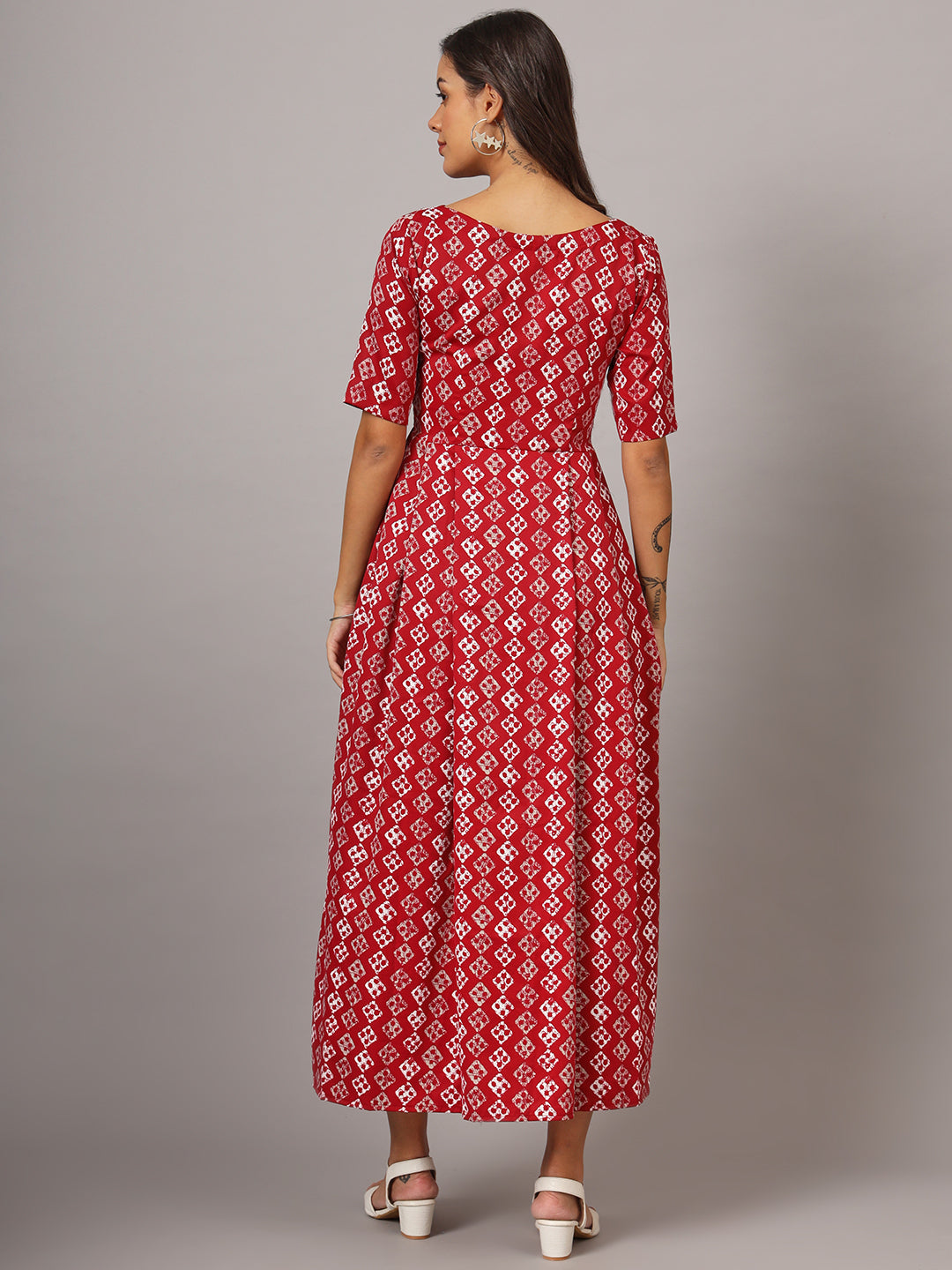 Box Pleted Dress
