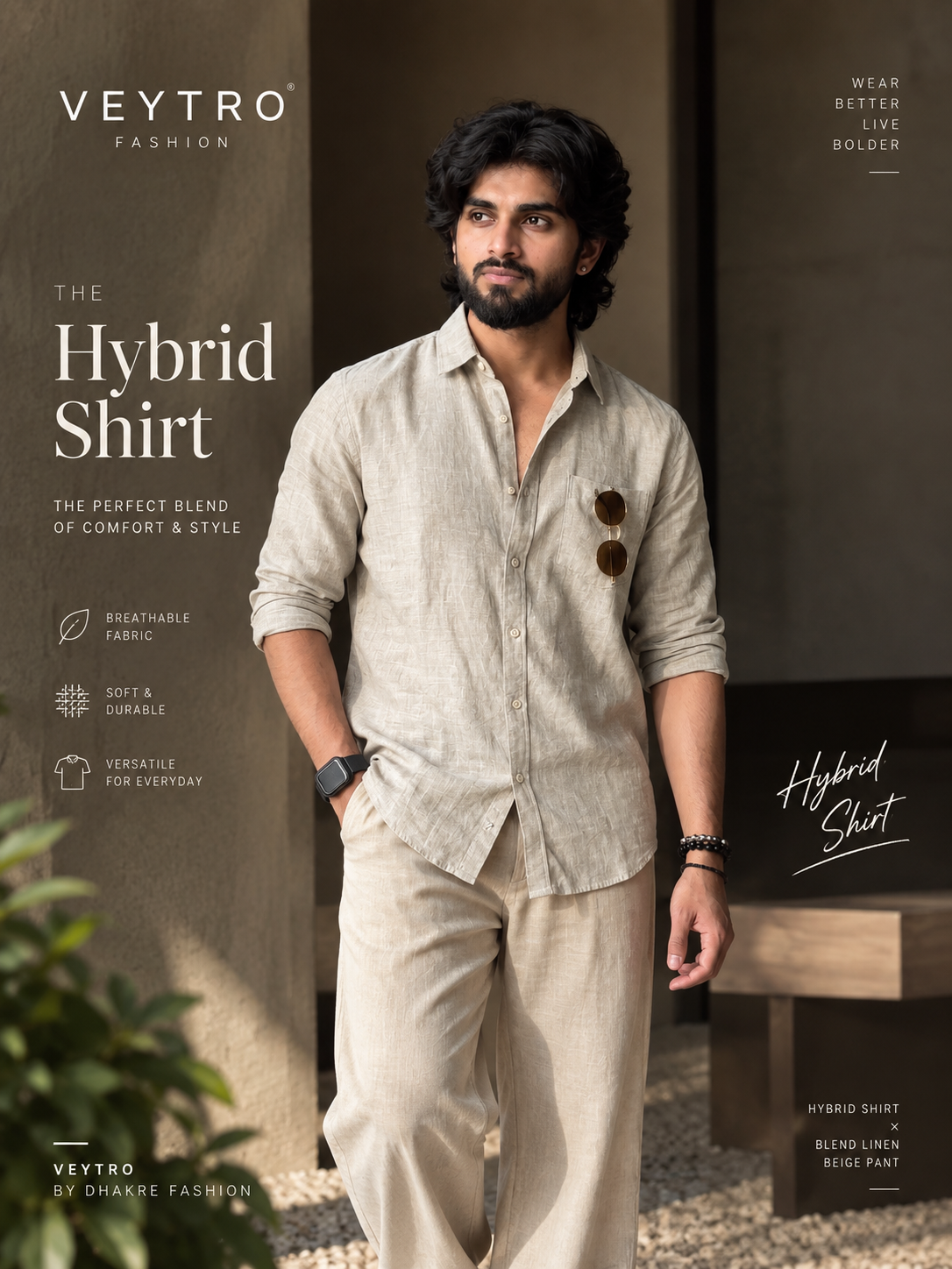 Refined Sage Cotton Button-Up Shirt with Chest Pocket – Lightweight Contemporary Luxury for Men