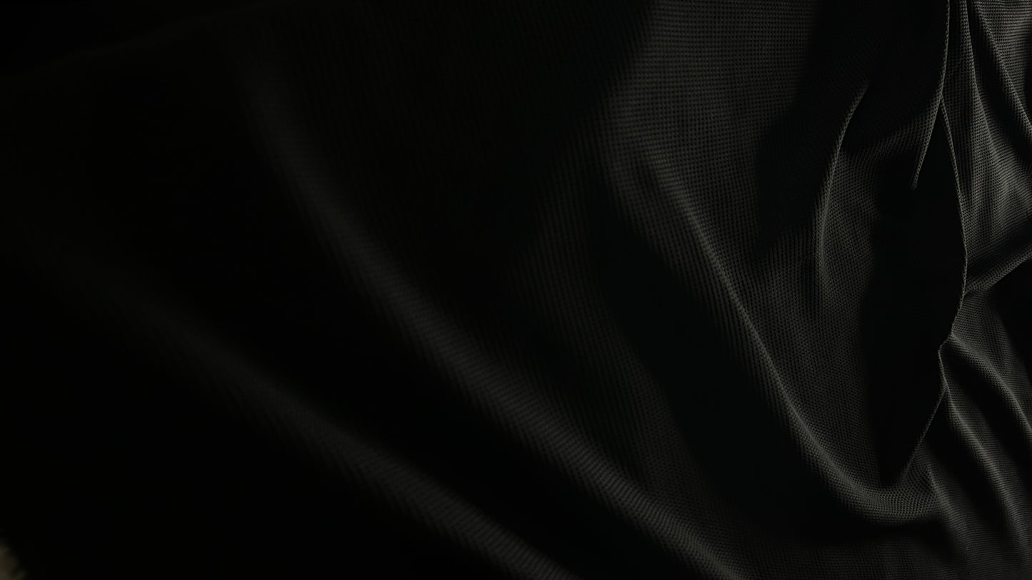 Black Color knitted And Jacquard Fabric (Width 58 Inches)