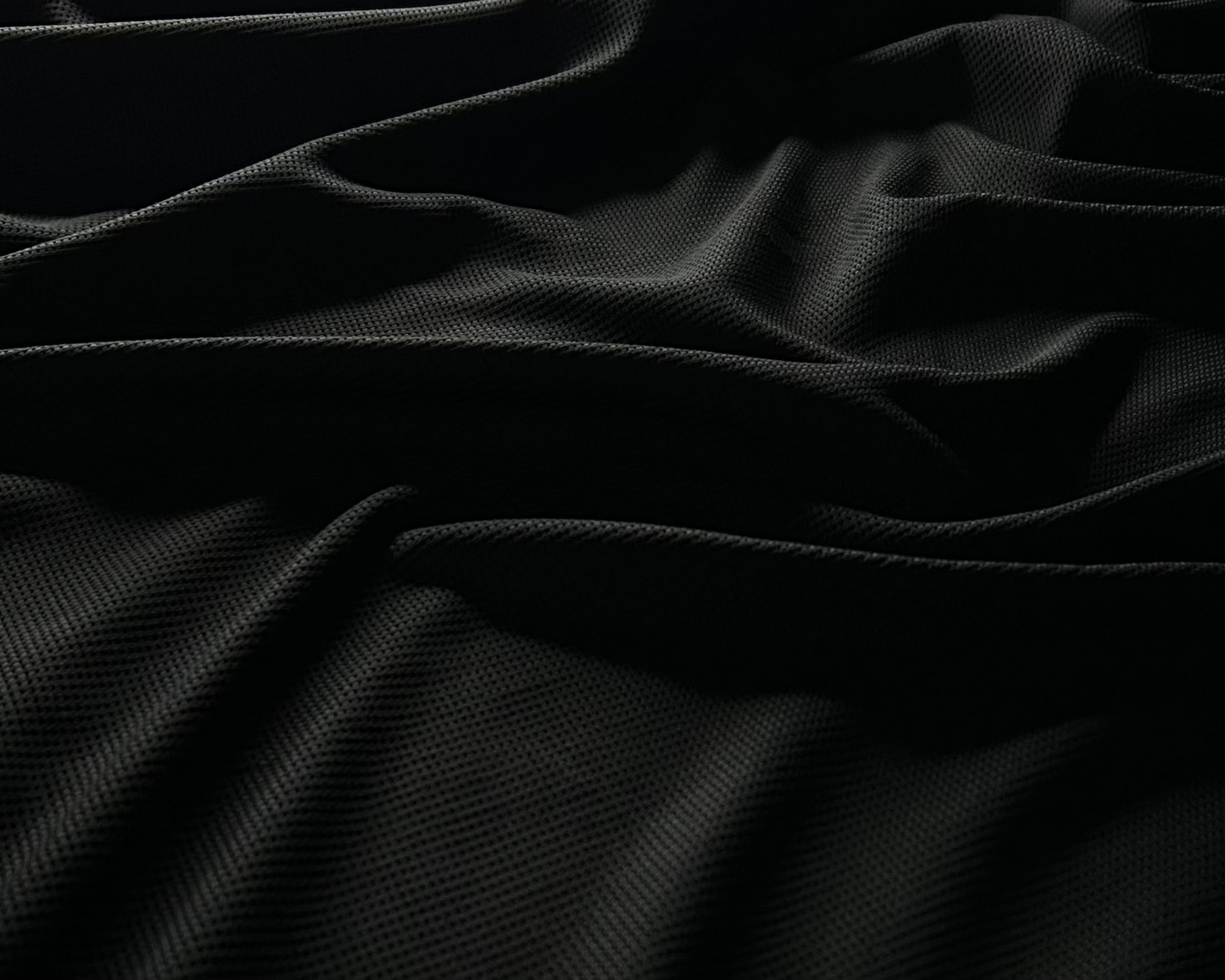Black Color knitted And Jacquard Fabric (Width 58 Inches)