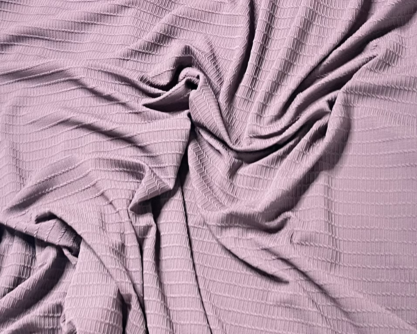 Purple Color knitted And Jacquard Fabric (Width 58 Inches)