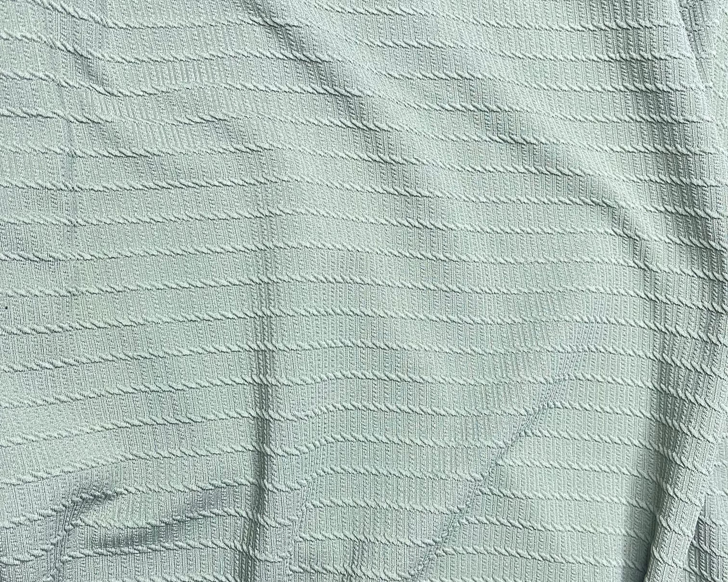 Light Green Color knitted And Jacquard Fabric (Width 58 Inches)