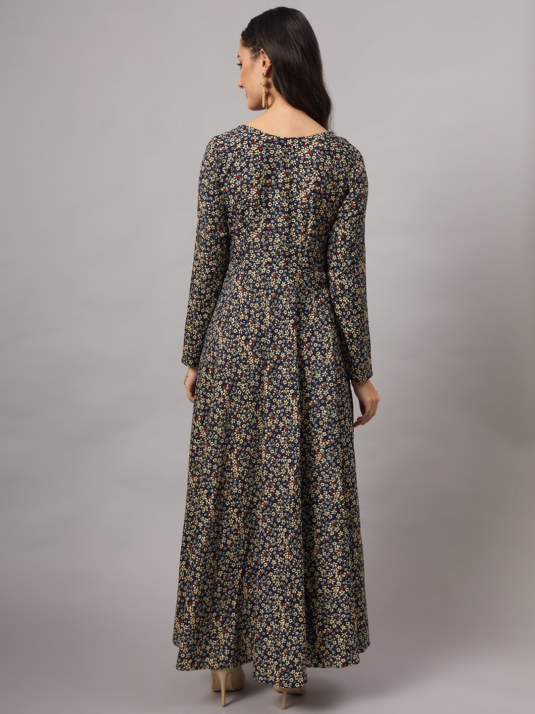 Women Multi Floral Printed Anarkali Kurta
