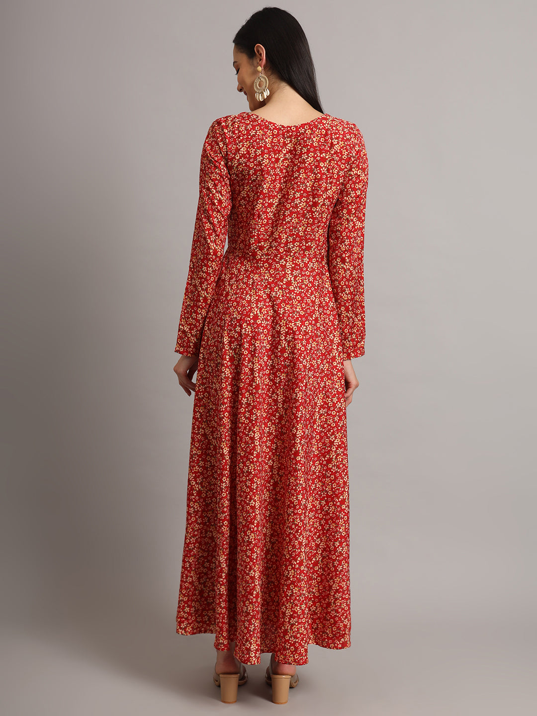 Women Multi Floral Printed Anarkali Kurta