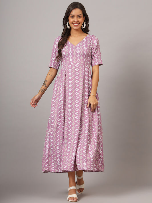 Box Pleted Dress