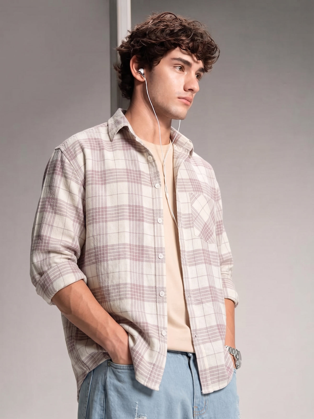 Classic Checked Shirt for Men – Premium Plaid Casual Shirt | Everyday Wear