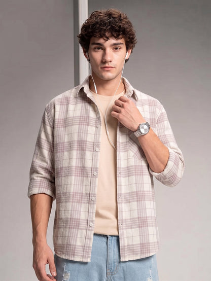 Classic Checked Shirt for Men – Premium Plaid Casual Shirt | Everyday Wear