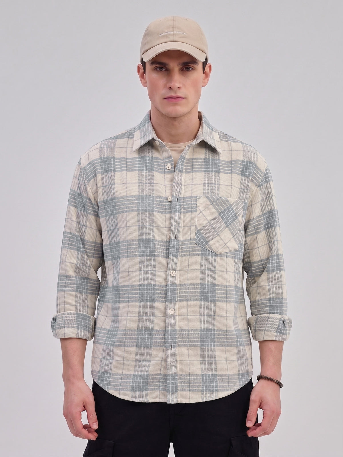 Classic Checked Shirt for Men – Premium Plaid Casual Shirt | Everyday Wear