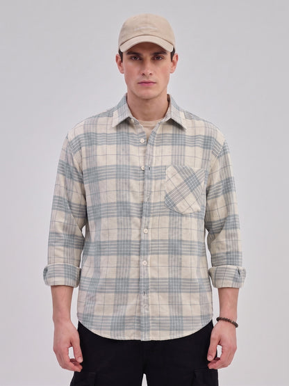 Classic Checked Shirt for Men – Premium Plaid Casual Shirt | Everyday Wear