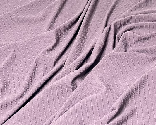 Purple Color knitted And Jacquard Fabric (Width 58 Inches)