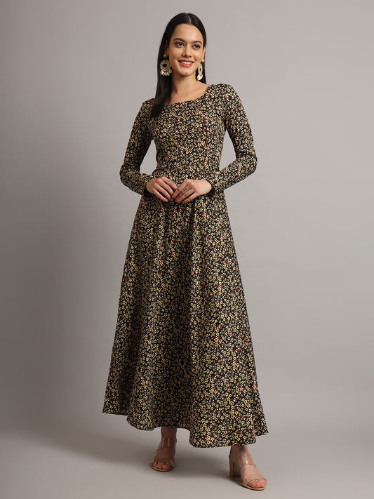 Women Multi Floral Printed Anarkali Kurta